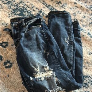 Women's Distressed Jeans